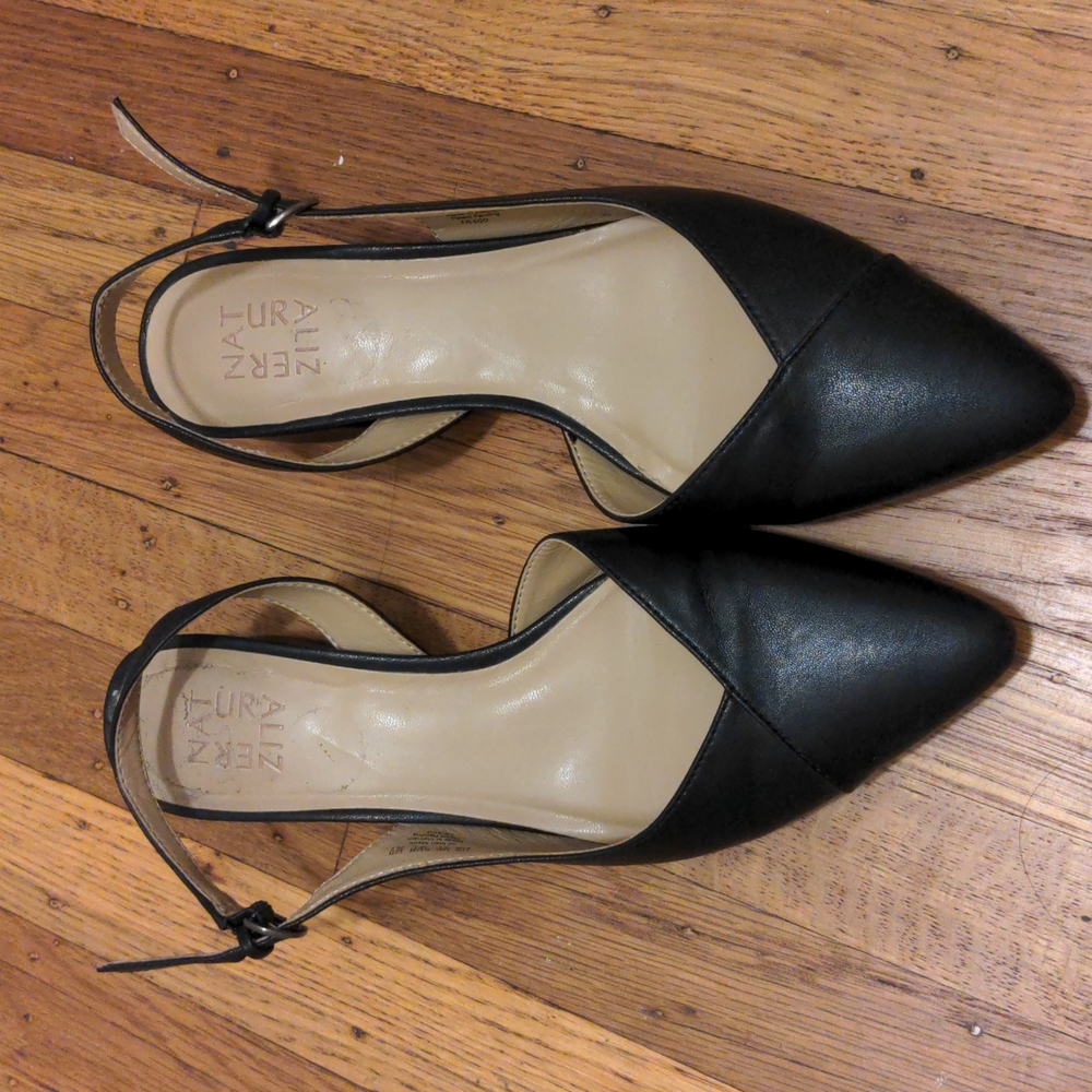 Neutralizer Frisco slingback heels